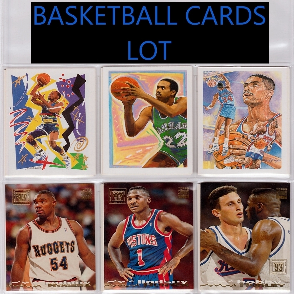 150 NBA Basketball Cards Lot